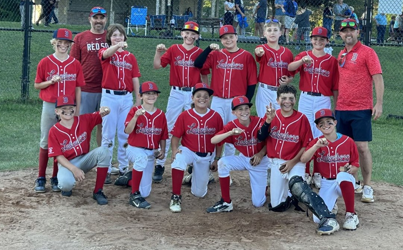 2024 Majors 12U Champions - Red Sox